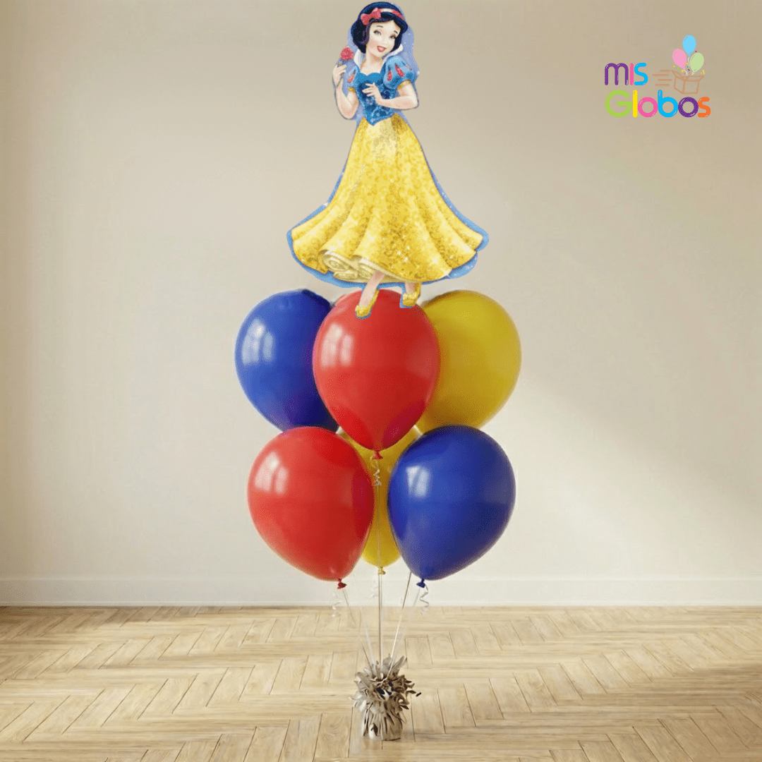 Ramo de globos Sigma Blancanieves - Mis Globos