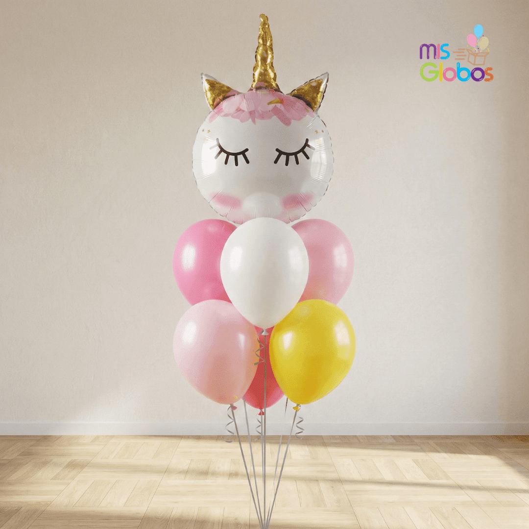 Ramo de globos Sigma Unicornio