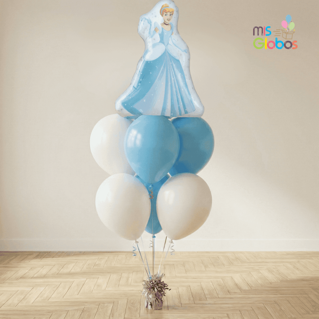 Ramo de globos Sigma Princesas Cumpleaños