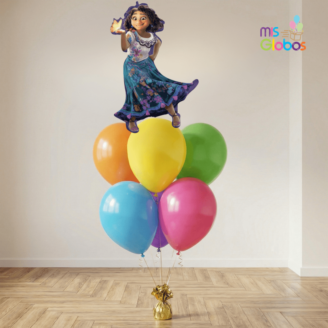 Ramo de globos Sigma Princesas Cumpleaños