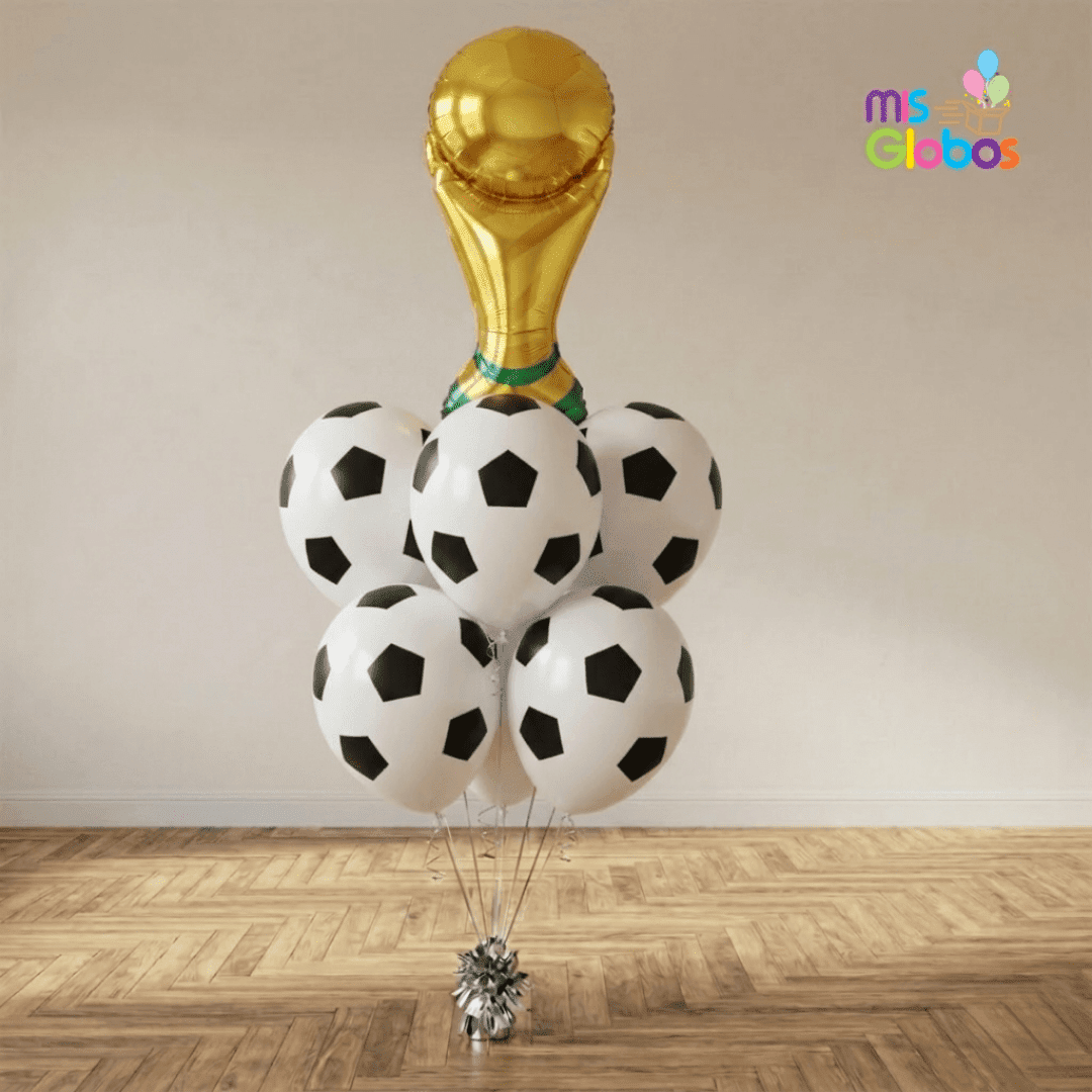 Ramo de globos Sigma Fútbol