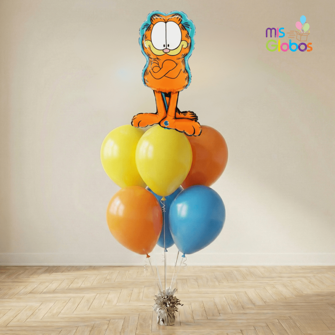 Ramo de Globos Sigma Garfield - Mis Globos
