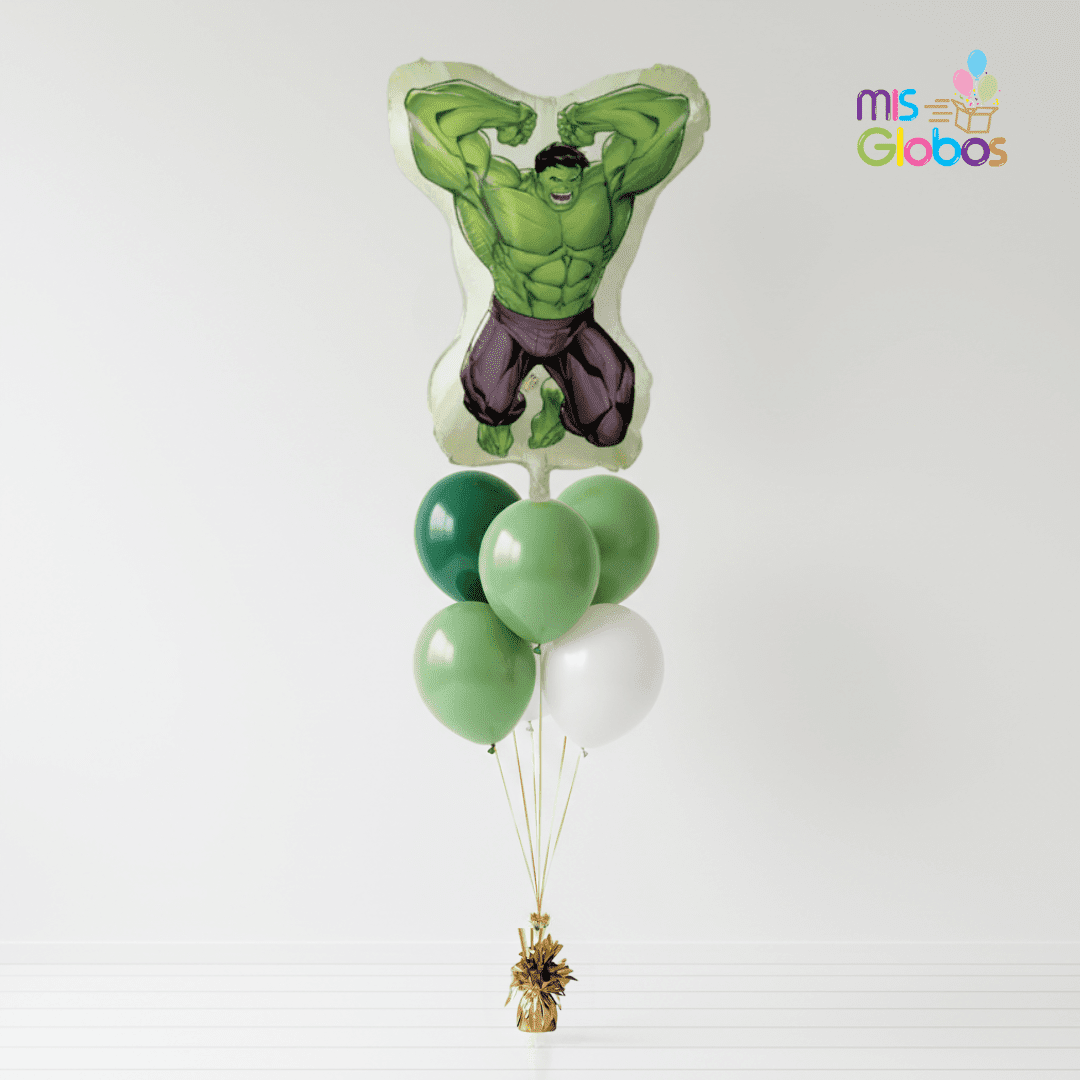 Ramo de globos Sigma Hulk - Mis Globos