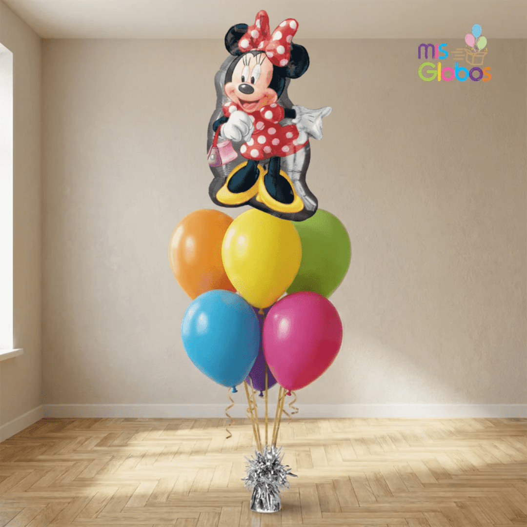 Ramo de globos Sigma Minnie - Mis Globos