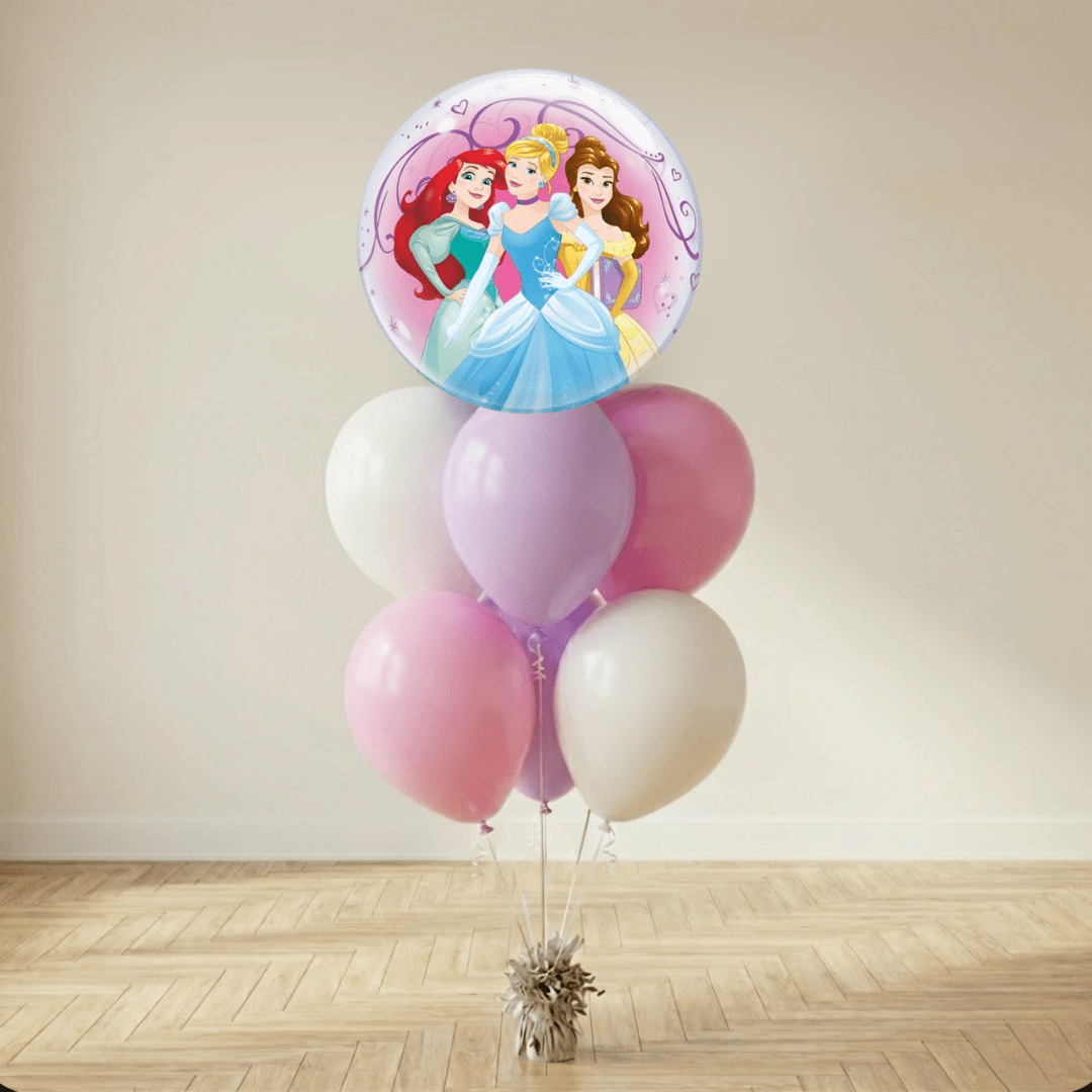 Ramo de globos Sigma Princesas Cumpleaños