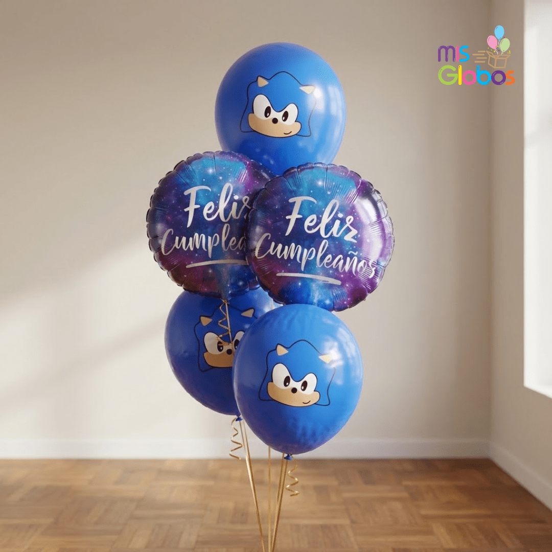 Ramo de Globos Sonic - Mis Globos