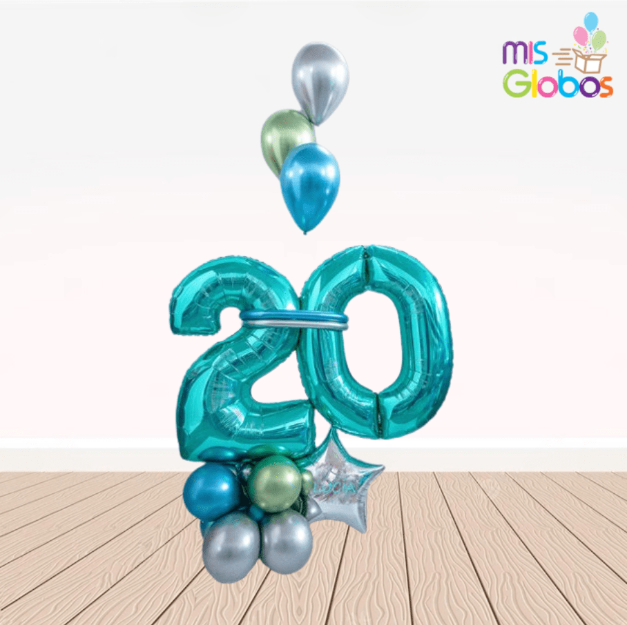 Ramo de globos Universo Brillante