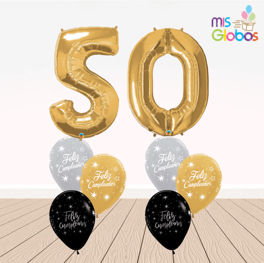 Ramo doble número elegante