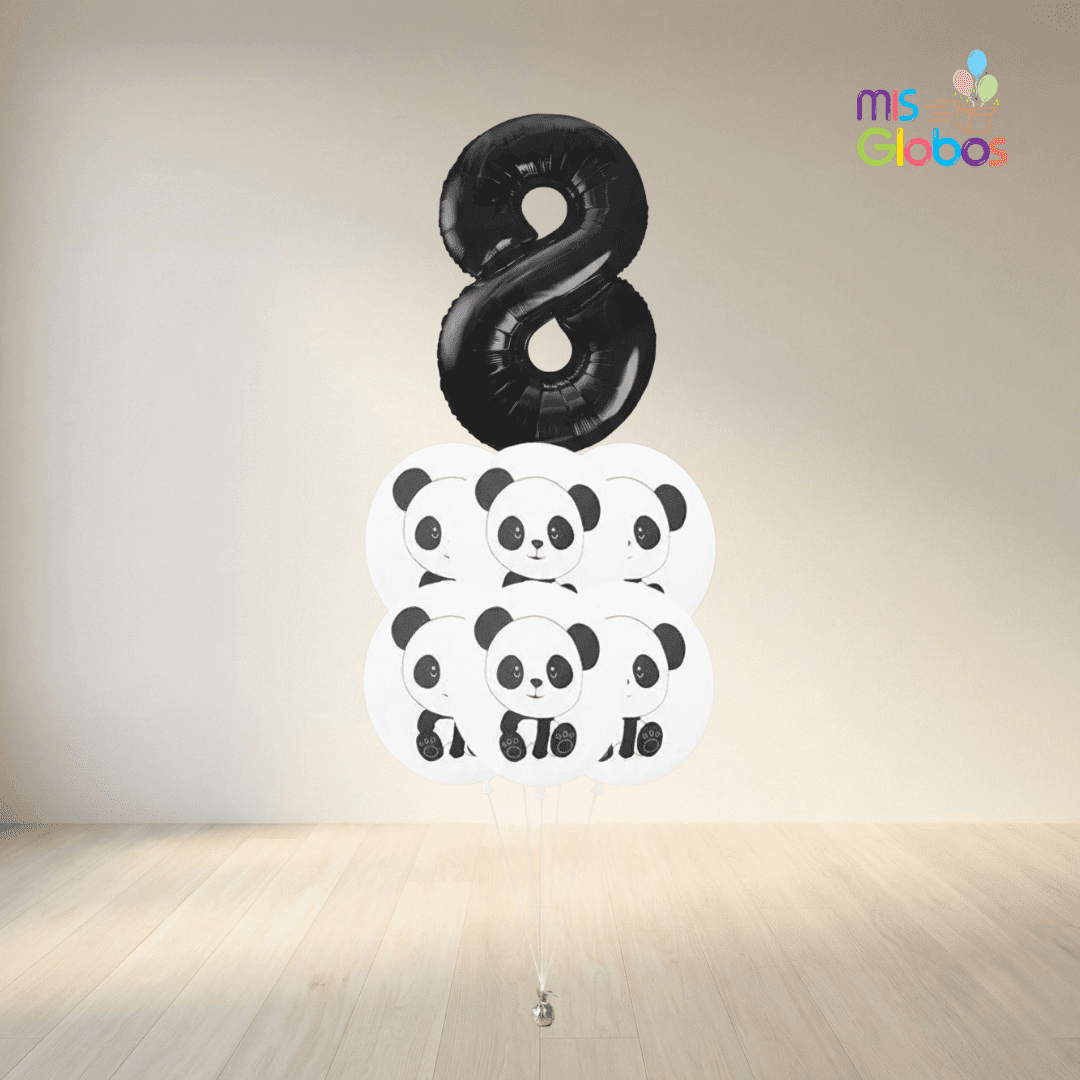 Ramo Edad Panda - Mis Globos