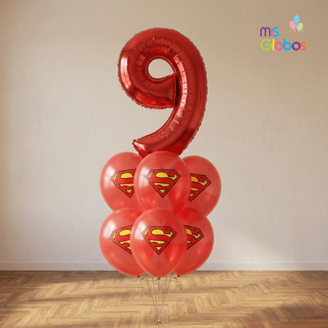 Ramo Edad Superman - Mis Globos