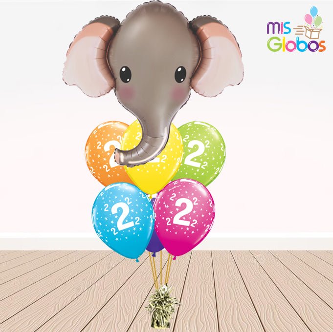 Ramo de globos Sigma Elefante - Mis Globos