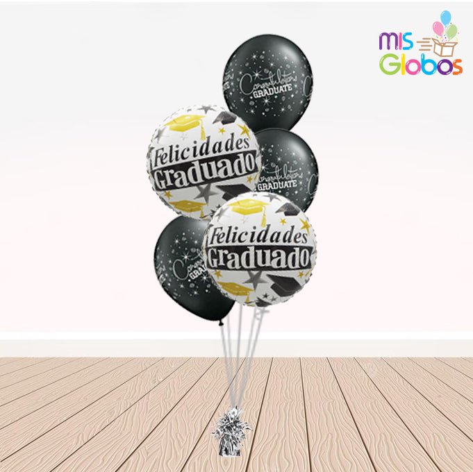 Ramo en escalera Graduación - Mis Globos