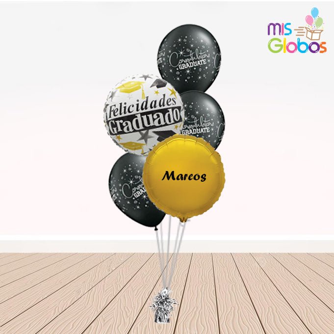 Ramo en escalera Graduación - Mis Globos