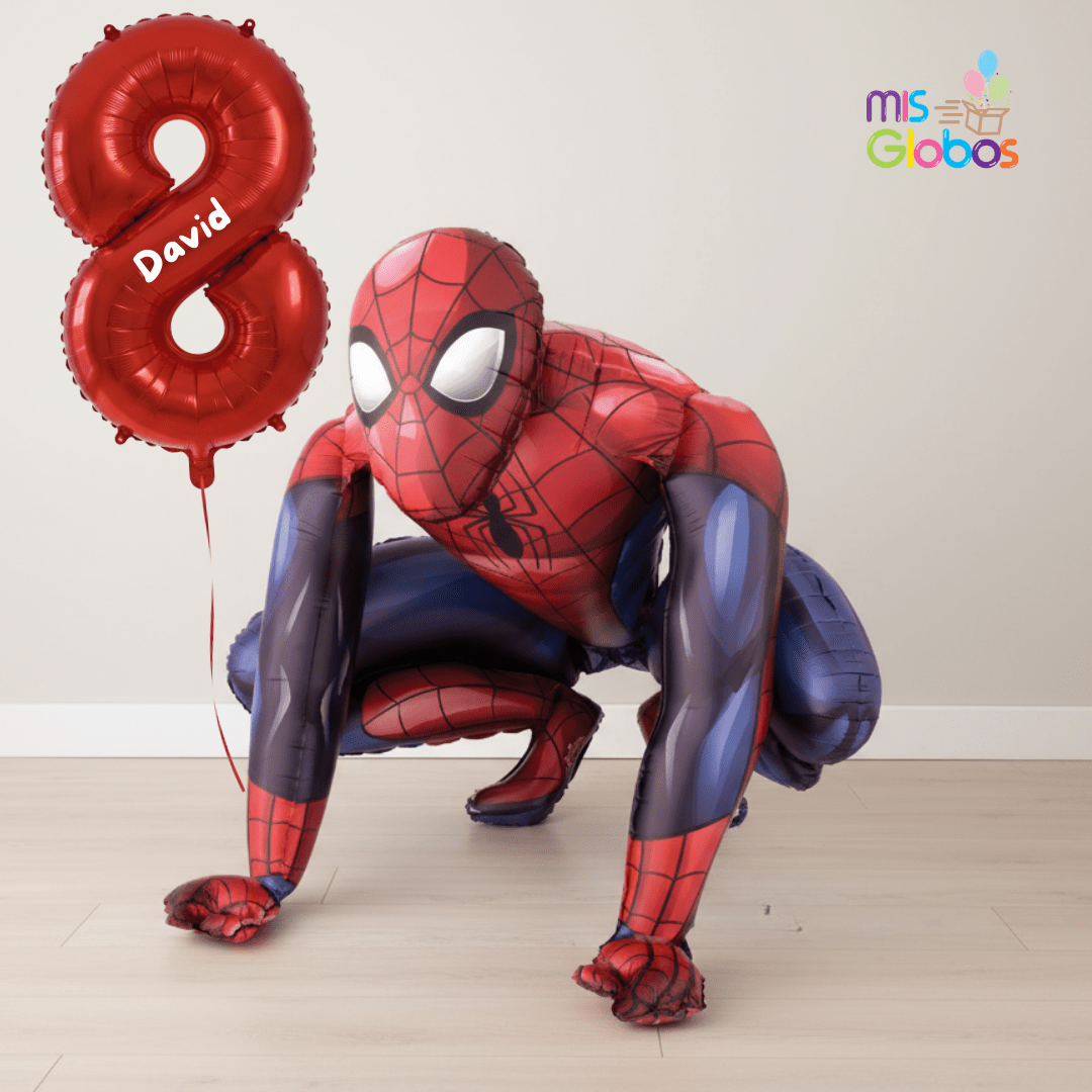 Spiderman te felicita - Mis Globos