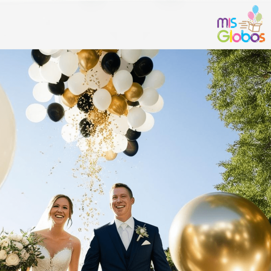 Suelta de globos en red