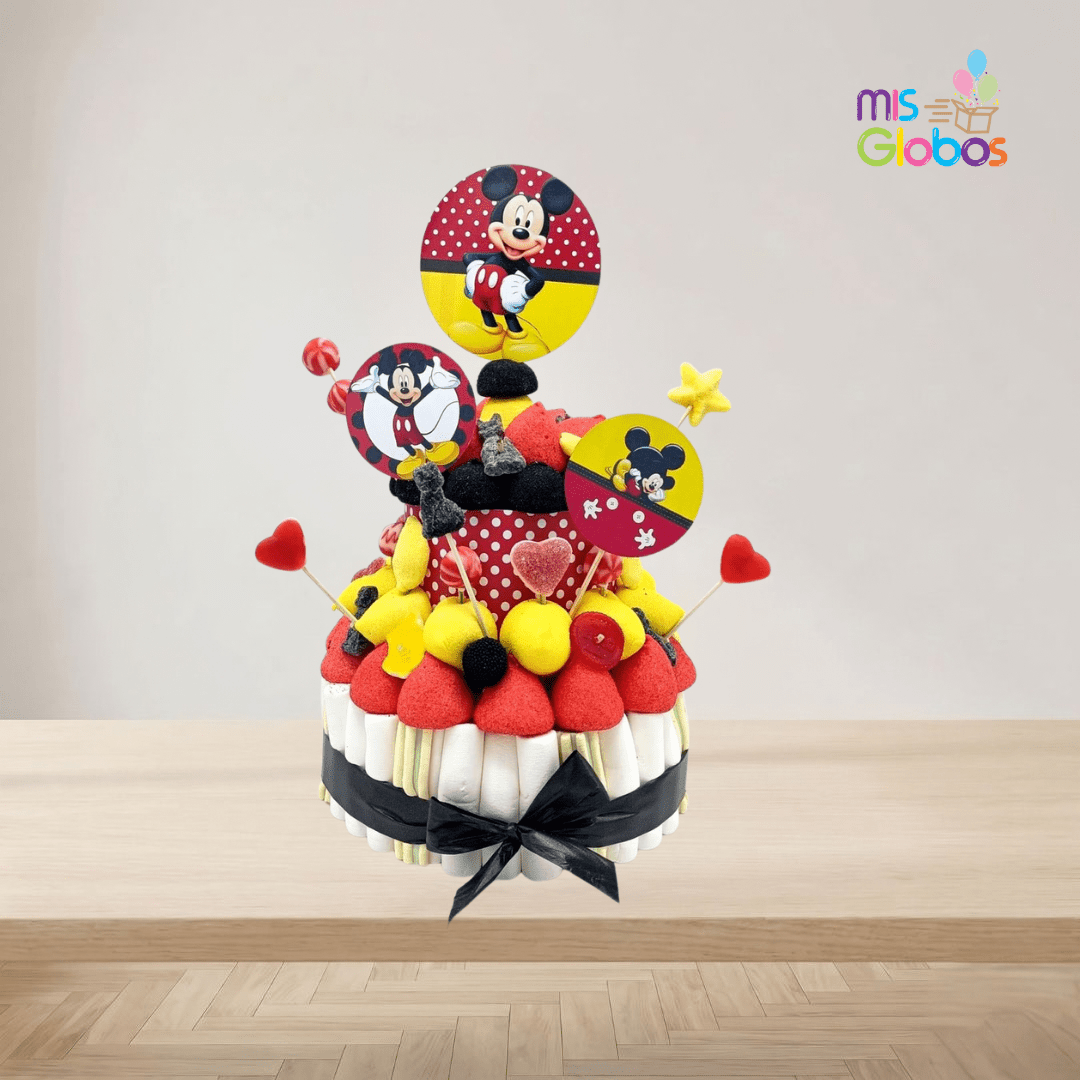 Tarta de chuches Mickey