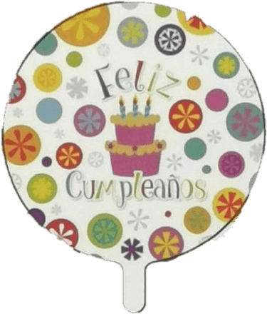 Ramo 3 globos helio Dulcemente - Mis Globos