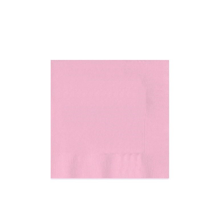 50 Servilletas rosa claro 25x25 Cm