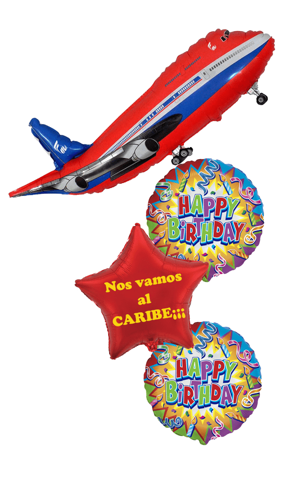 Ramo Cumpleaños original con mensaje - Mis Globos