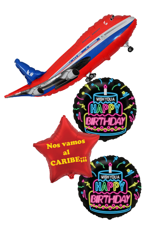 Ramo Cumpleaños original con mensaje - Mis Globos