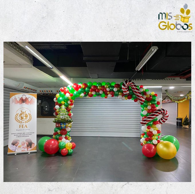 Arcos de globos orgánico - Mis Globos