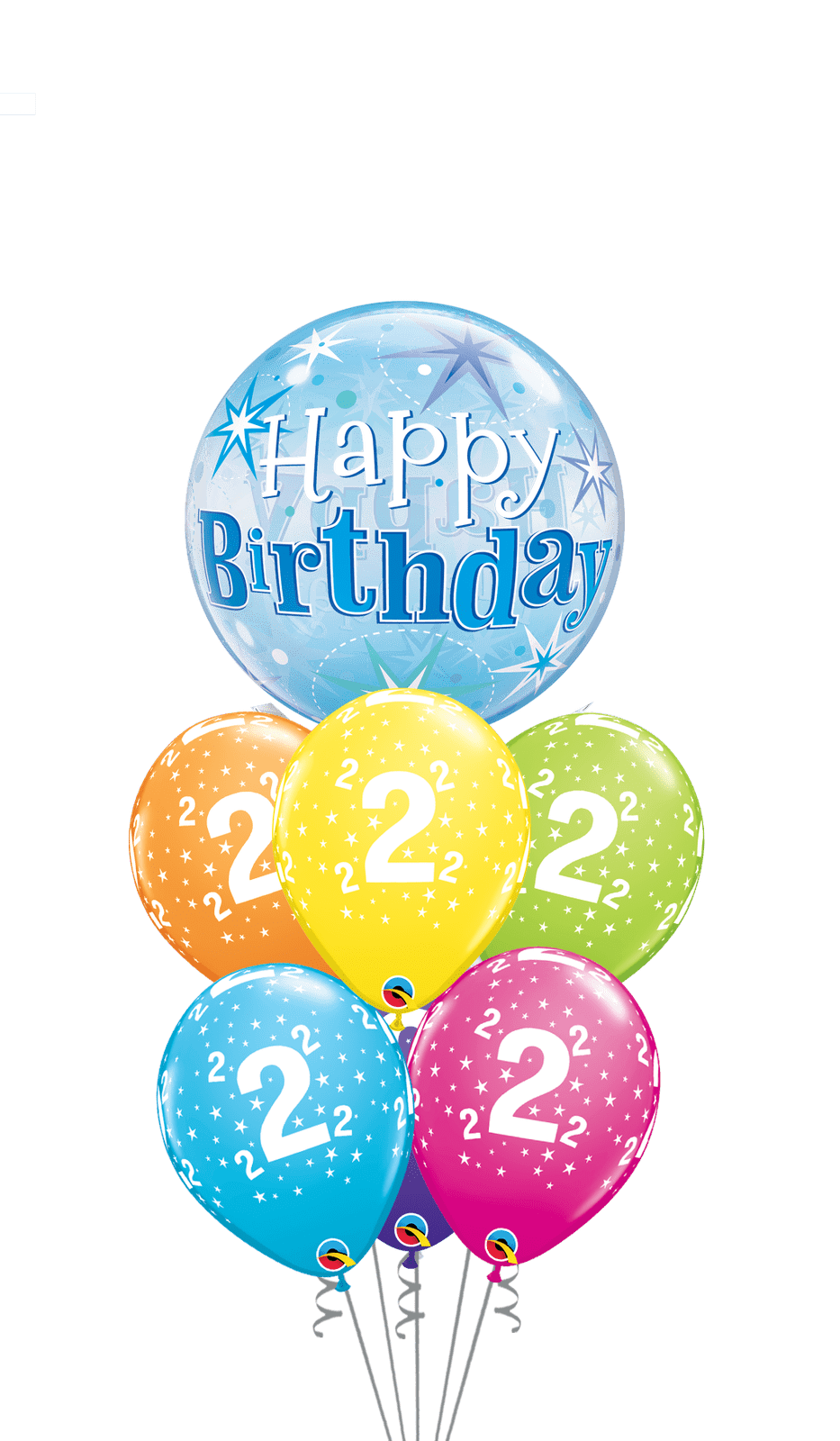Ramo Cumpleaños Nº 2 burbuja