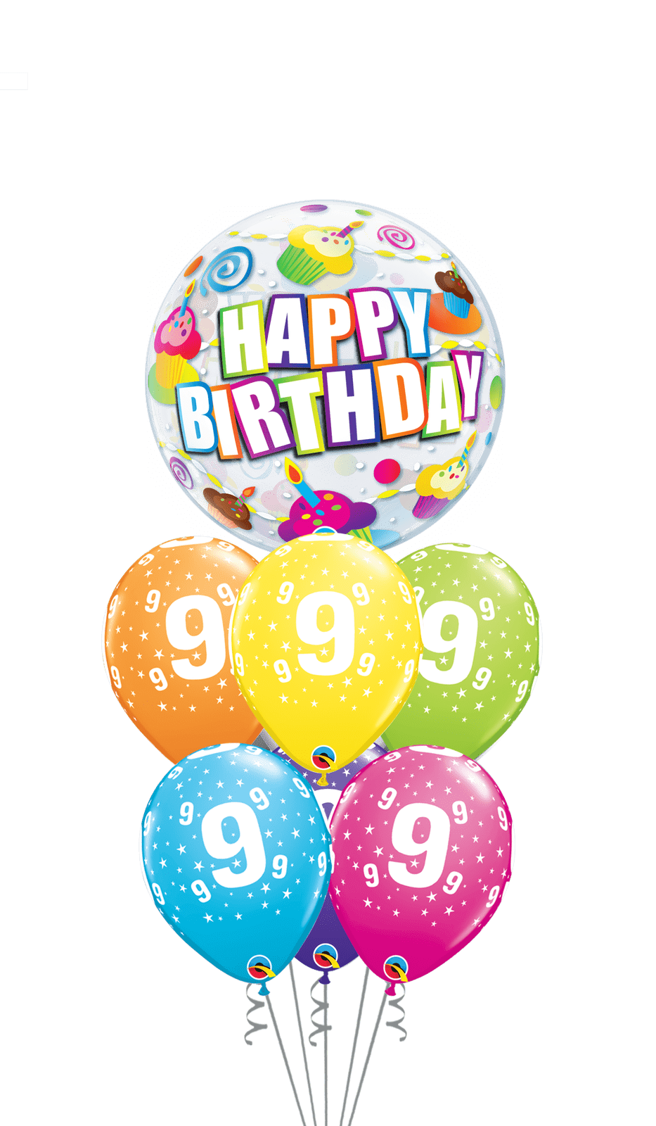 Ramo Cumpleaños Nº 2 burbuja