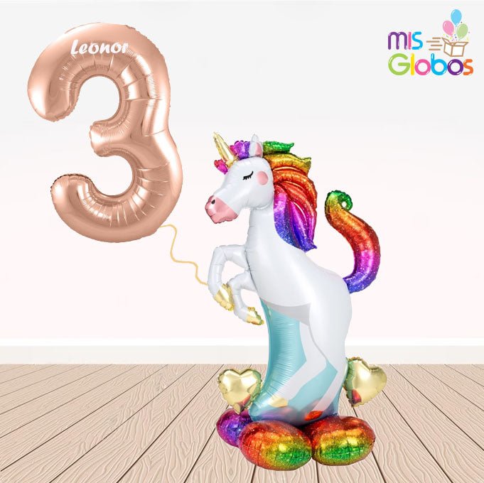 El unicornio te felicita 2 - Mis Globos