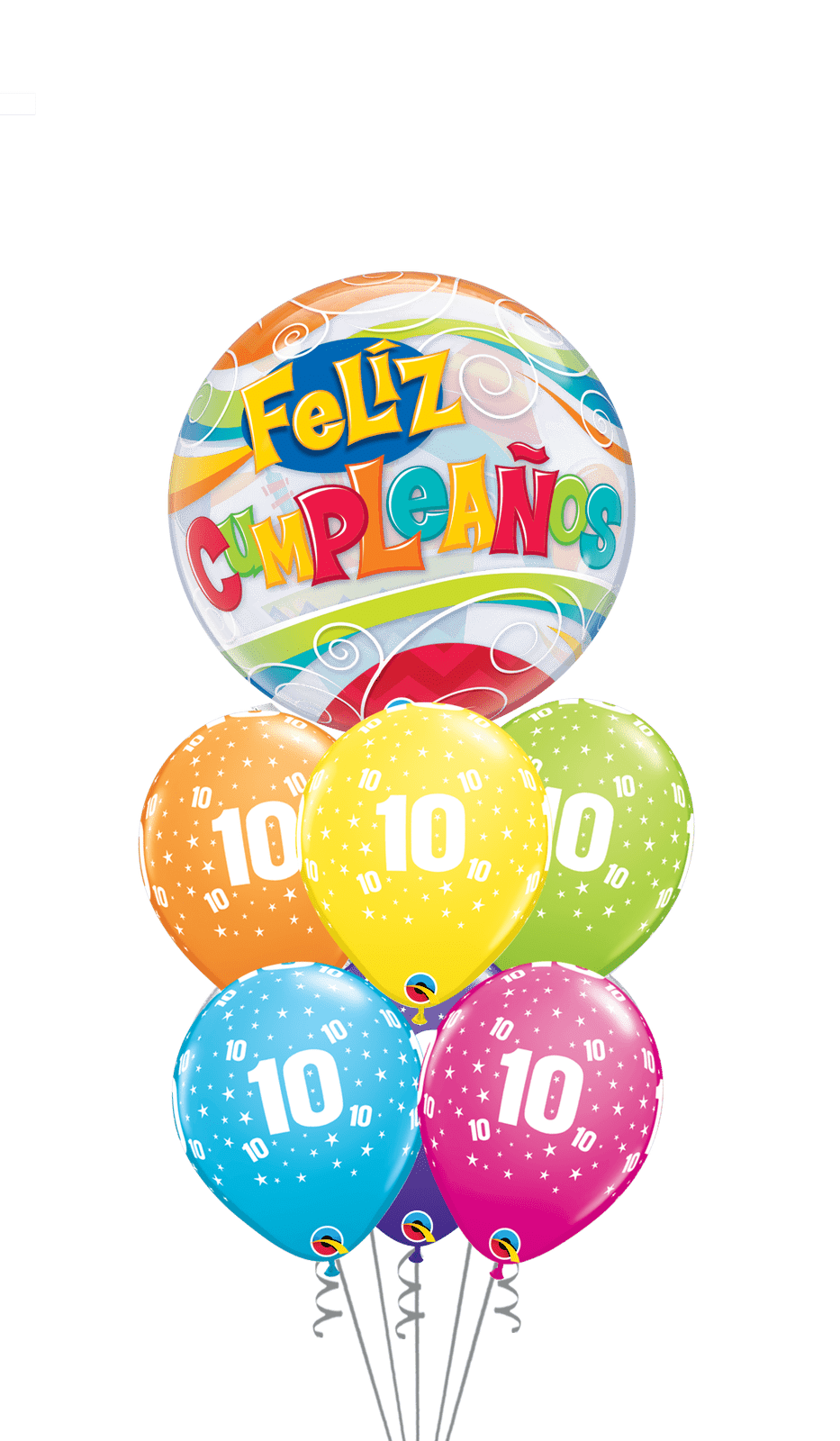 Ramo Cumpleaños Nº 2 burbuja