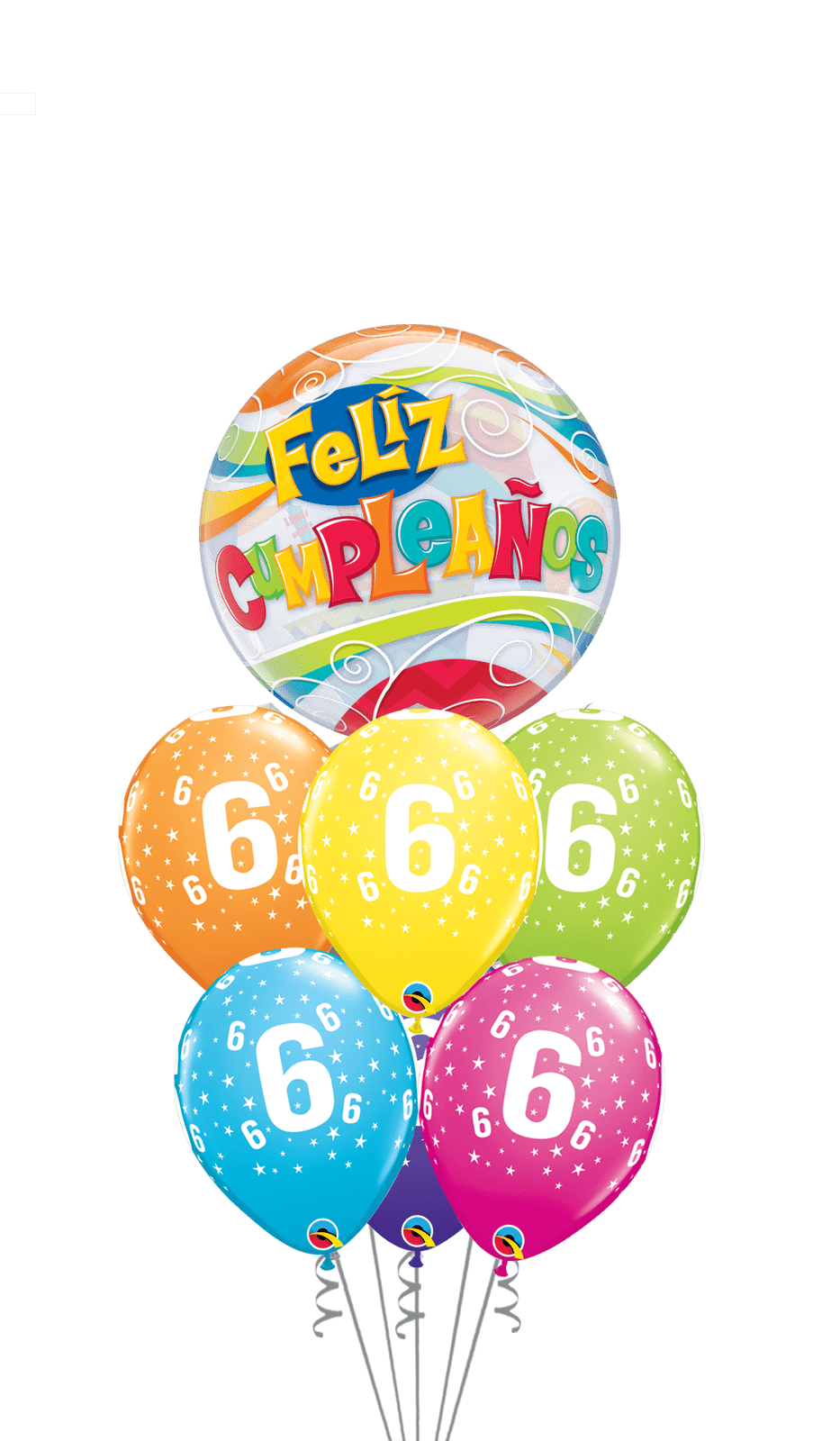 Ramo Cumpleaños Nº 2 burbuja