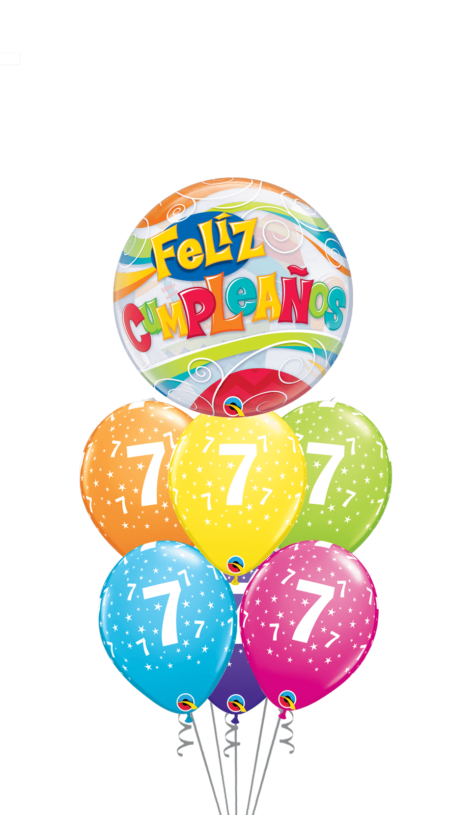 Ramo Cumpleaños Nº 2 burbuja