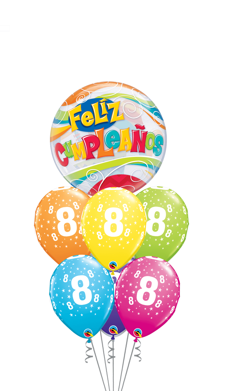 Ramo Cumpleaños Nº 2 burbuja