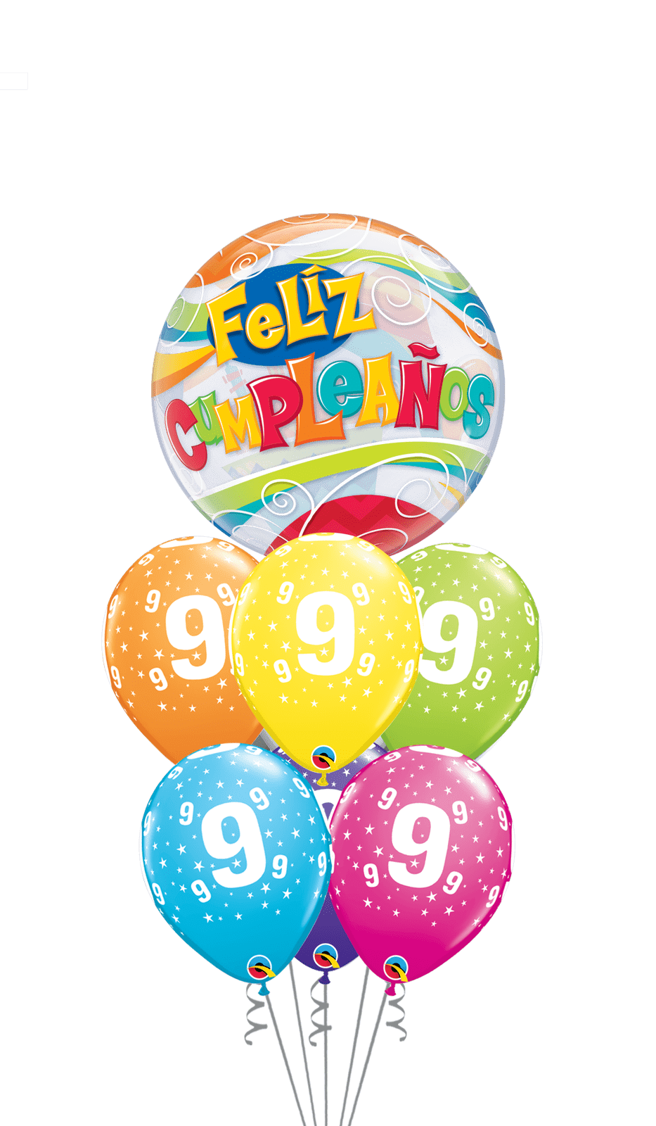 Ramo Cumpleaños Nº 2 burbuja