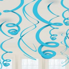 Espiral Colgante Azul - Mis Globos