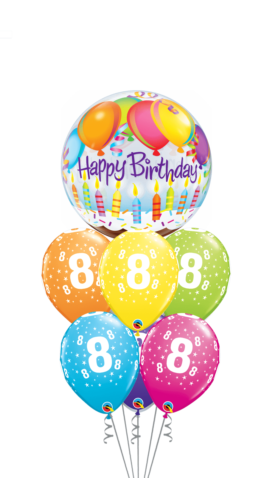 Ramo Cumpleaños Nº 2 burbuja