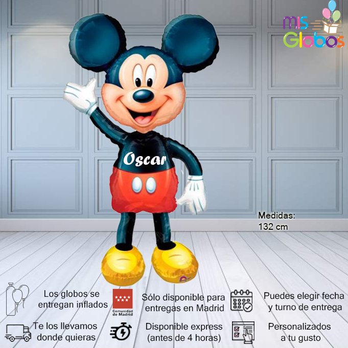 Globo Airwalker Mickey