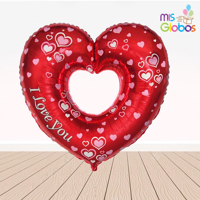 Globo Corazón Groovye - Mis Globos