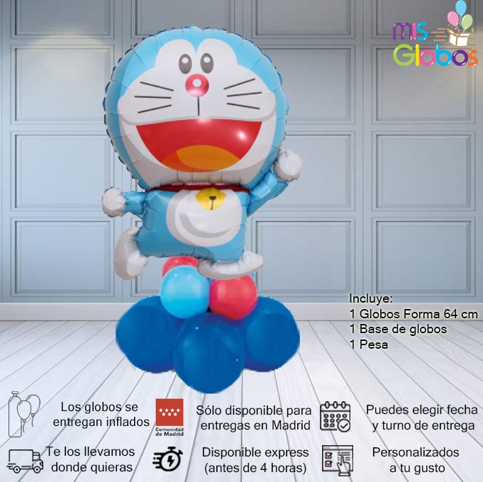 Globo de Cumpleaños Doraemon