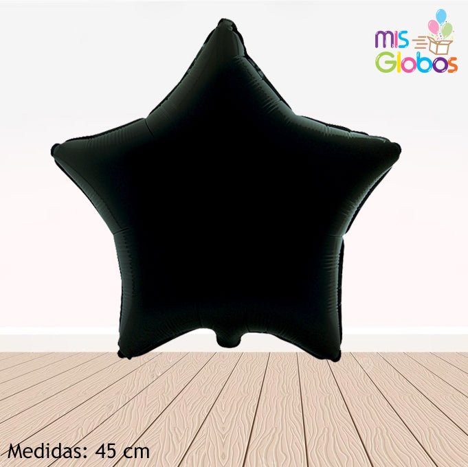 * Estrella NEGRA 45 Cm.