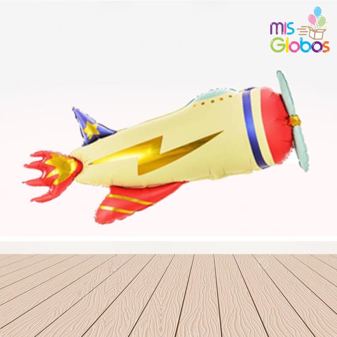 Globo forma Avión antiguo - Mis Globos