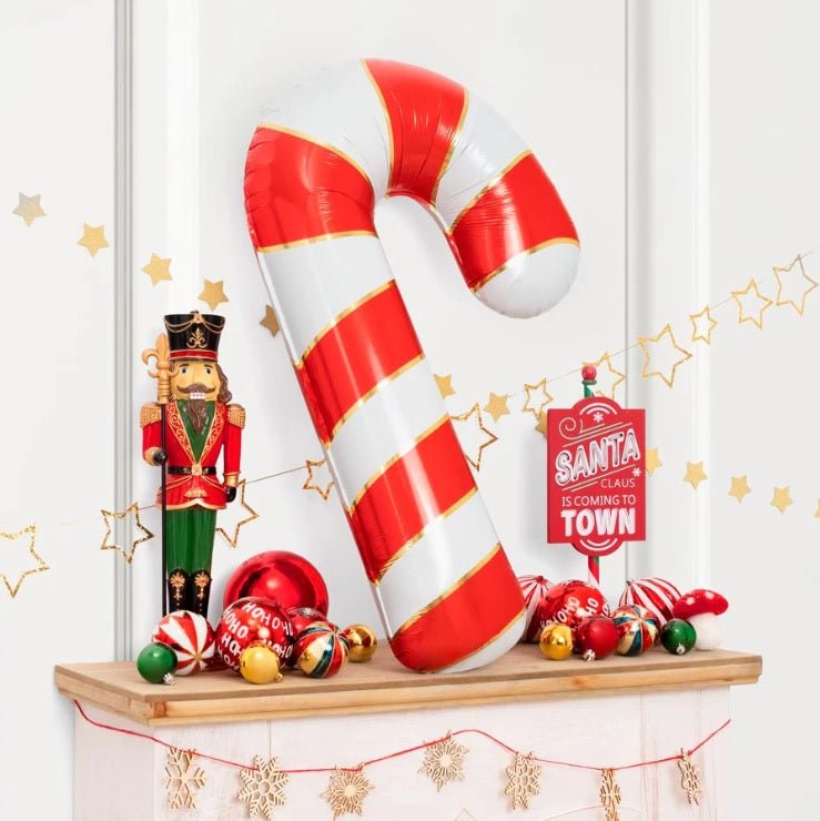 Globo Forma Bastón de Navidad - Mis Globos