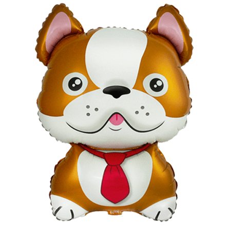 Globo Forma Bulldog Francés (DESCATALOGADO) - Mis Globos