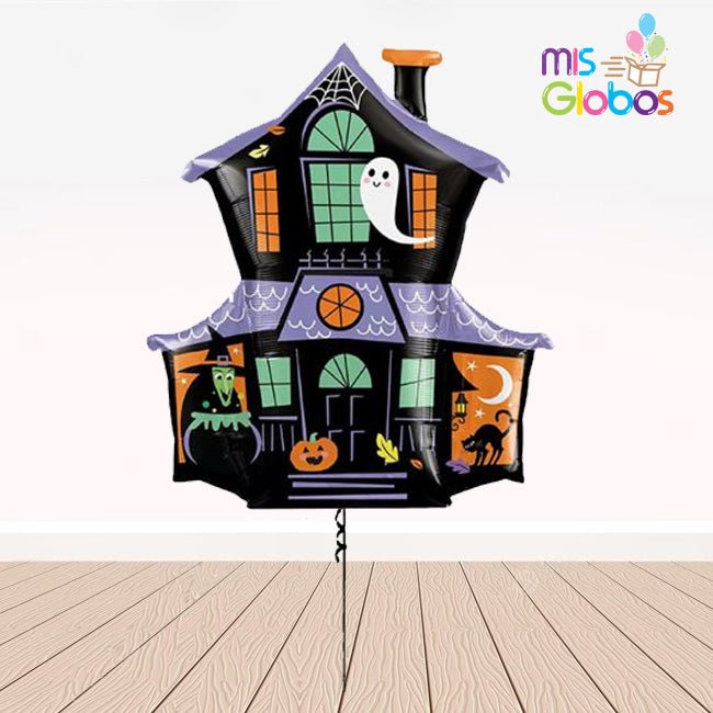 Globo forma Casa Encantada - Mis Globos