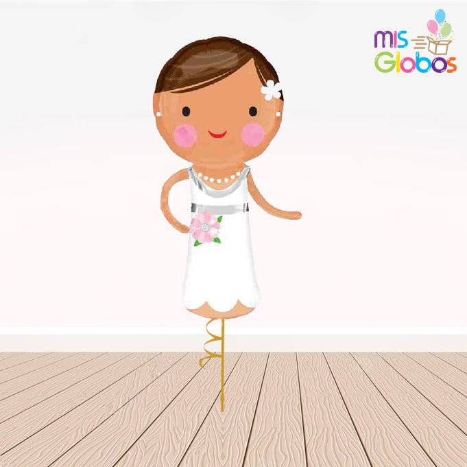 Globo Forma Chica de traje - Mis Globos