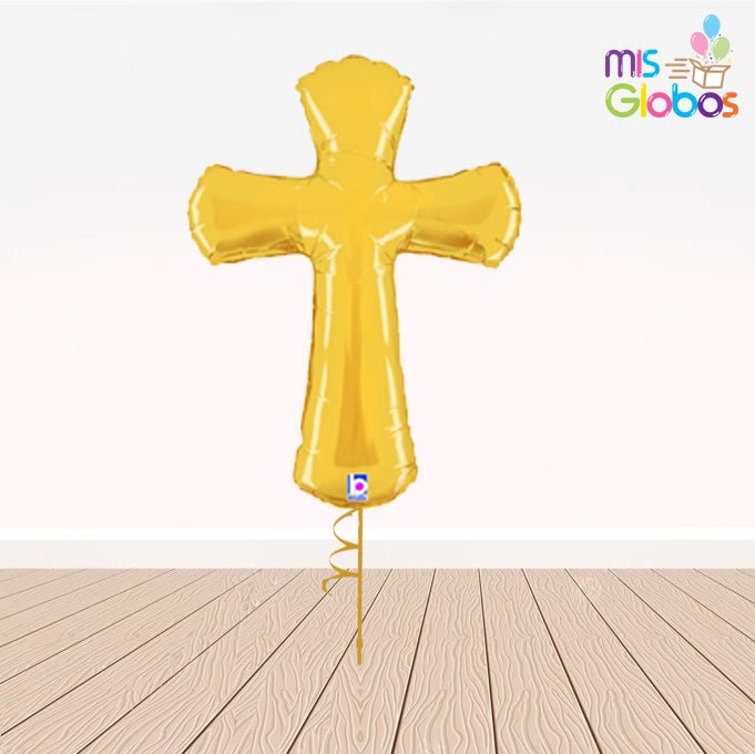 Globo Forma Cruz - Mis Globos
