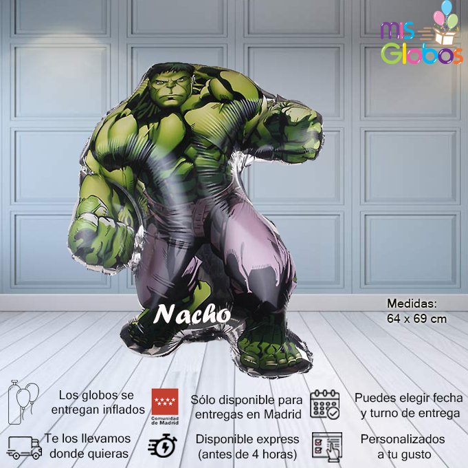 Globo forma Hulk