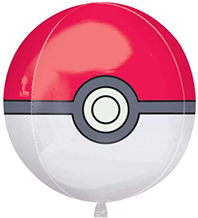 Globo forma Pokeball - Mis Globos