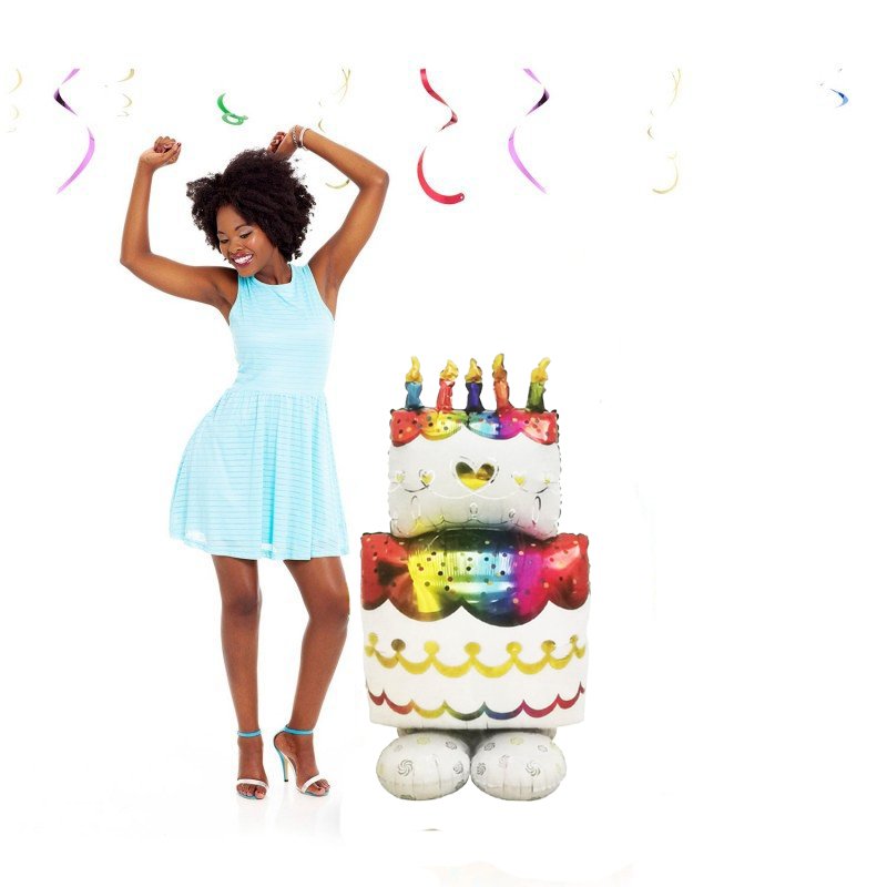 Globo Gigante de Tarta de Cumpleaños - Mis Globos