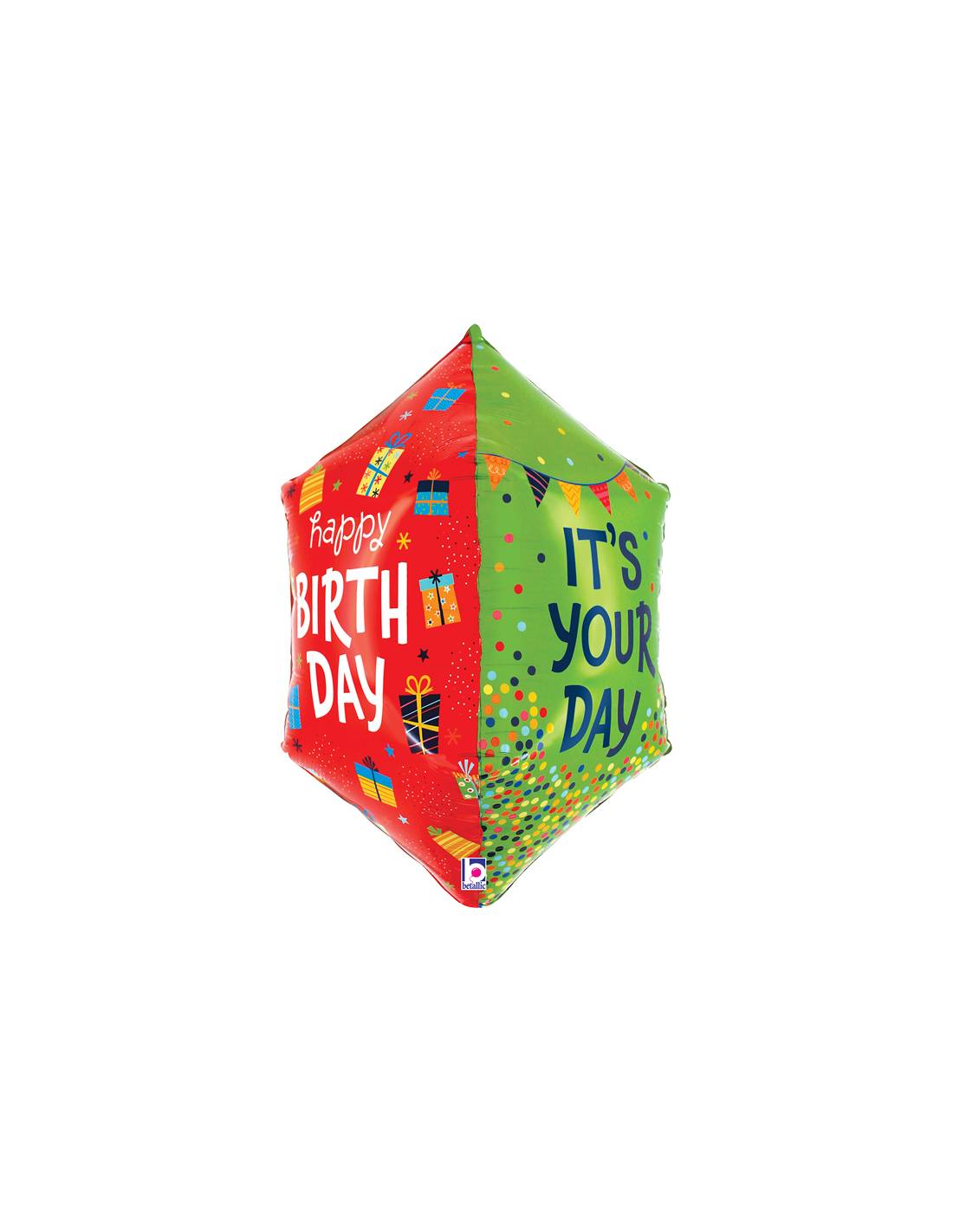 Globo Happy Birthday Tridimensional - Mis Globos