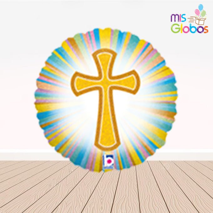 Globo Mylar Cruz - Mis Globos